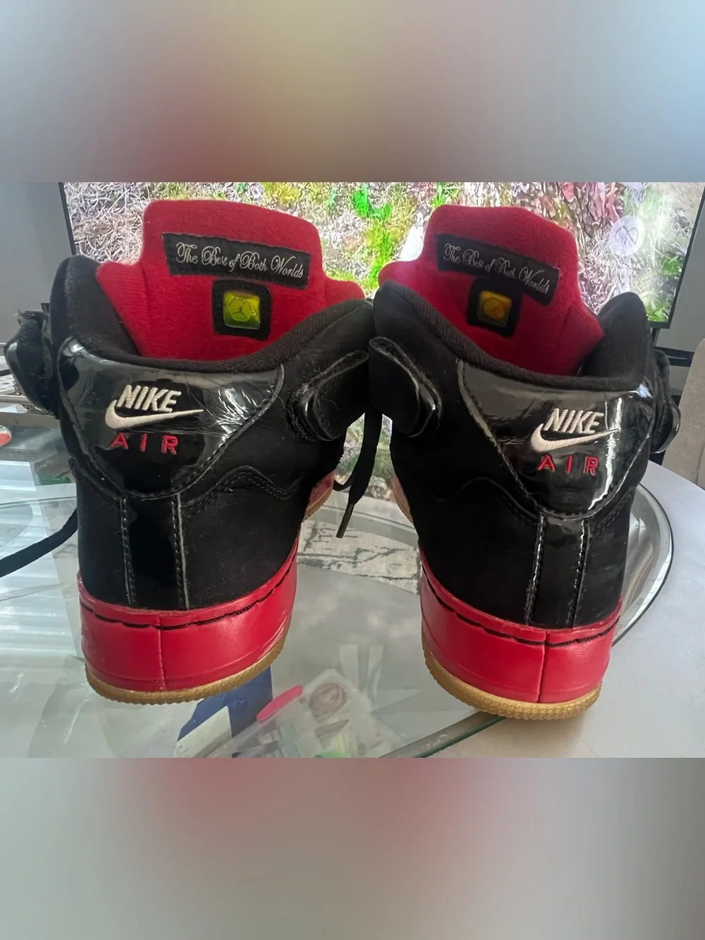 Men's Nike Air Jordan Fusion 5 AJF 5 Bred Varsity Red Black no box